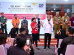 Disaksikan Presiden Jokowi, 300 KPM Terima BLT El Nino di Kantor Pos Utama Manado